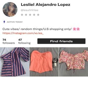 Follow me on Depop cheaper shipping for customers